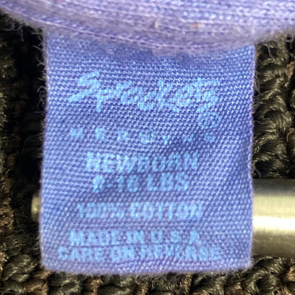 2 Pair Vintage Tie Dye Cotton Baby Booties NEWBORN UNISEX 90's Y2K - Picture 8 of 9